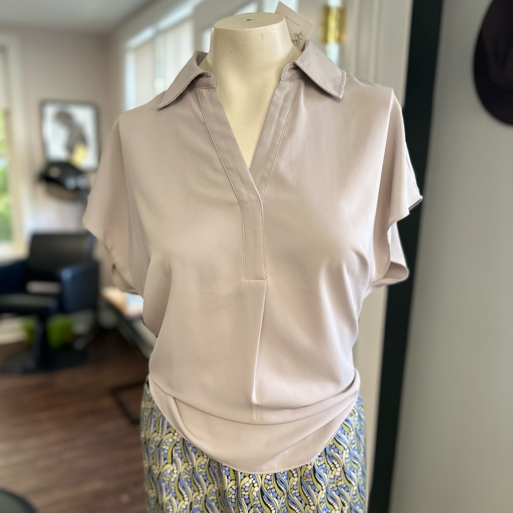 Perfect Taupe Blouse